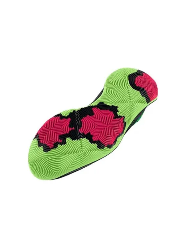 Кроссовки spawn 4 printed 'black' Under Armour — изображение 4 из 4, черный/зеленый/розовый