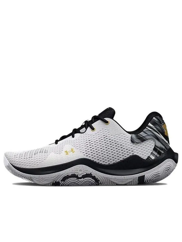 Кроссовки spawn 4 'printed - white black' Under Armour — изображение 1 из 4, белый/черный