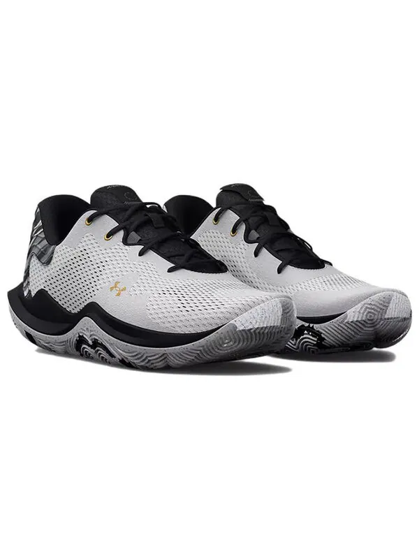 Кроссовки spawn 4 'printed - white black' Under Armour — изображение 3 из 4, белый/черный