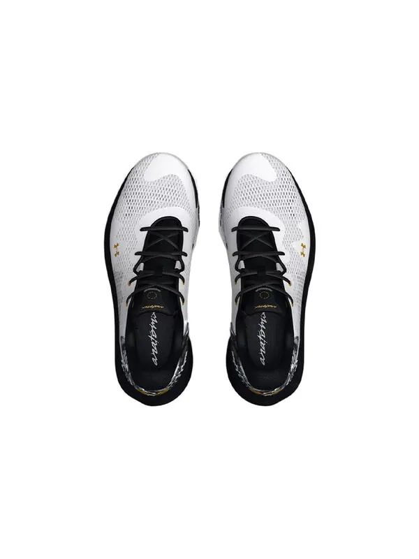 Кроссовки spawn 4 'printed - white black' Under Armour — изображение 4 из 4, белый/черный