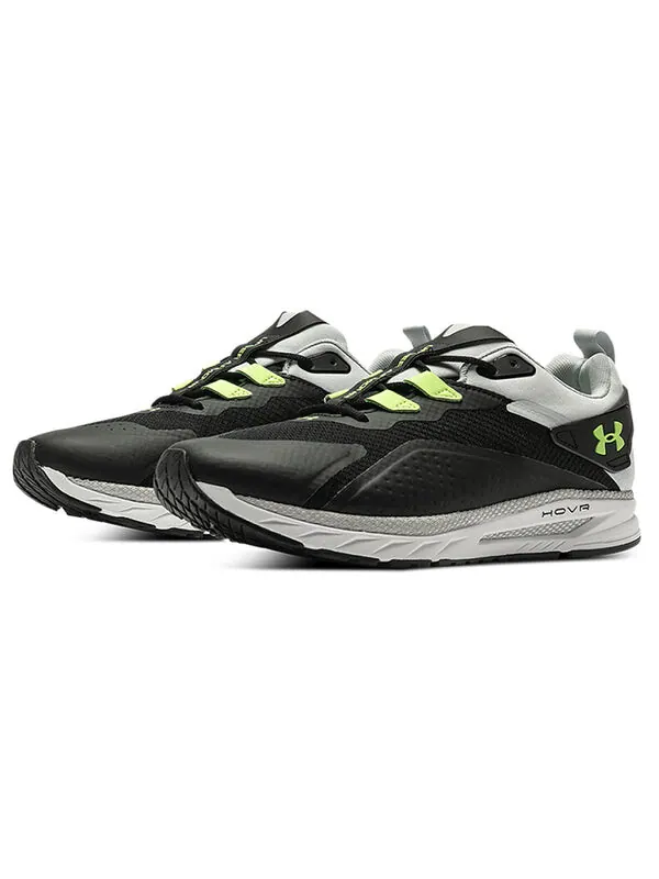 Кроссовки hovr flux movement 'black high vis yellow' Under Armour — изображение 3 из 4, черный/серый/желтый