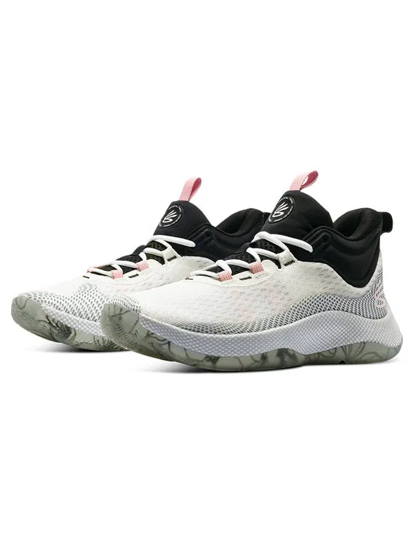 Кроссовки curry hovr splash 'white black' Under Armour — изображение 3 из 4, белый/черный