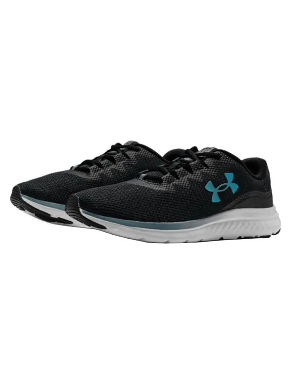Кроссовки charged impulse 3 'black' Under Armour — изображение 3 из 4, черный/белый/синий