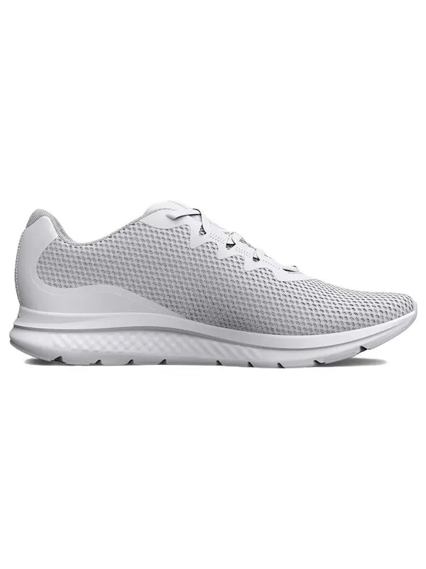 Кроссовки charged impulse 3 'triple white' Under Armour — изображение 2 из 4, белый/серый