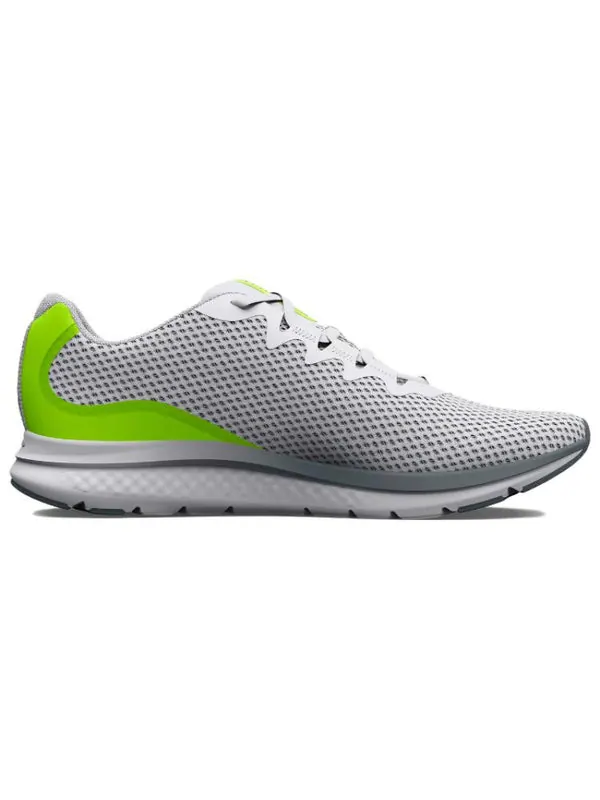 Кроссовки charged impulse 3 'white green' Under Armour — изображение 2 из 4, белый/серый/зеленый