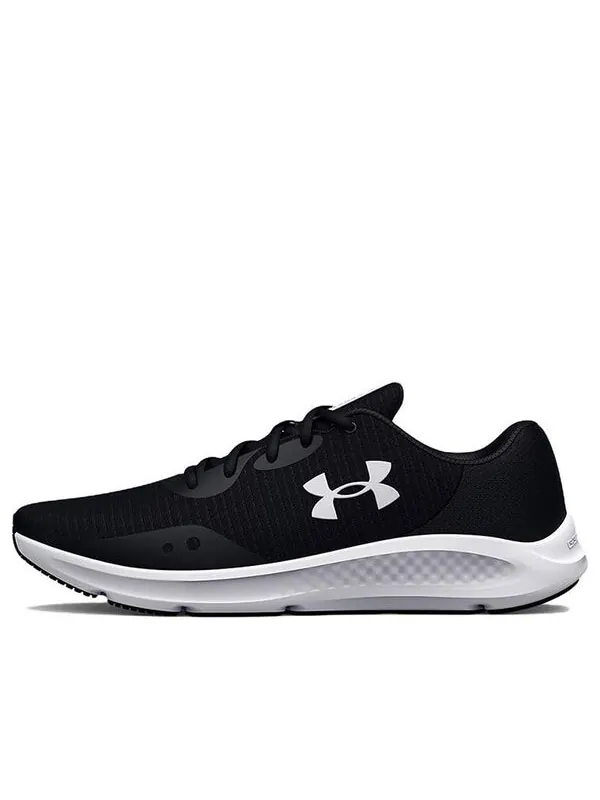 Кроссовки charged pursuit 3 tech 'black' Under Armour — изображение 1 из 4, черный/белый