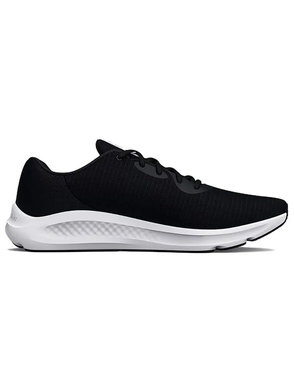 Кроссовки charged pursuit 3 tech 'black' Under Armour — изображение 2 из 4, черный/белый