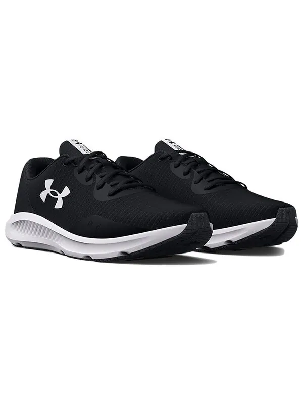 Кроссовки charged pursuit 3 tech 'black' Under Armour — изображение 3 из 4, черный/белый