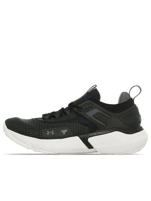 Кроссовки project rock 5 'black white' Under Armour — изображение 1 из 4, черный/белый