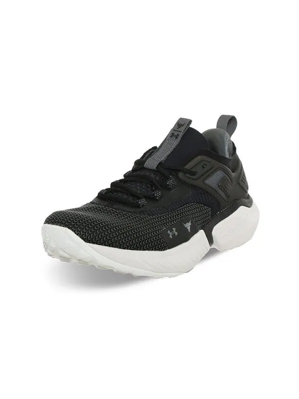 Кроссовки project rock 5 'black white' Under Armour — изображение 3 из 4, черный/белый
