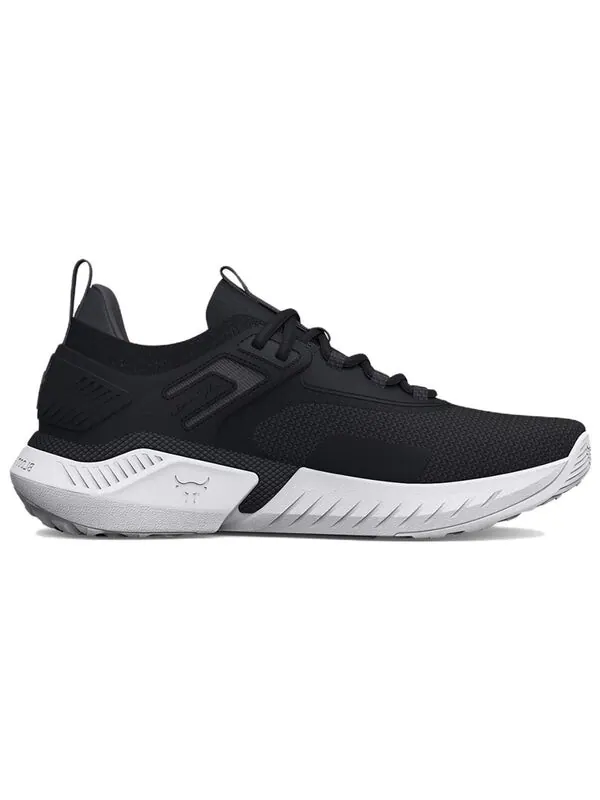 Кроссовки project rock 5 'black white' Under Armour — изображение 2 из 4, черный/белый