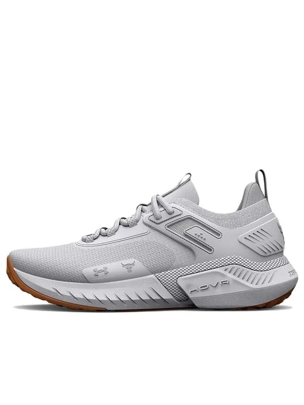Кроссовки project rock 5 'white halo grey' Under Armour — изображение 1 из 4, белый/серый