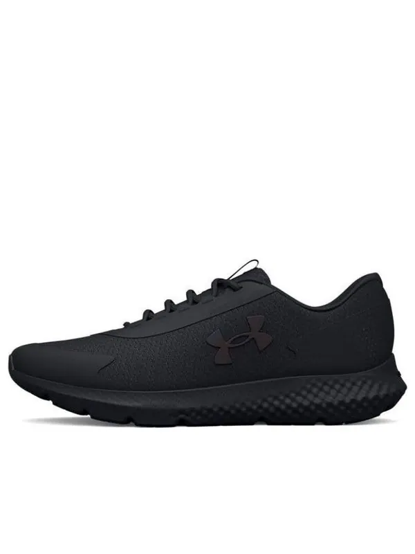 Кроссовки charged rogue 3 storm 'triple black' Under Armour — изображение 1 из 4, черный