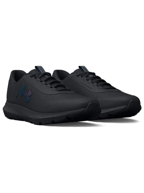 Кроссовки charged rogue 3 storm 'triple black' Under Armour — изображение 3 из 4, черный