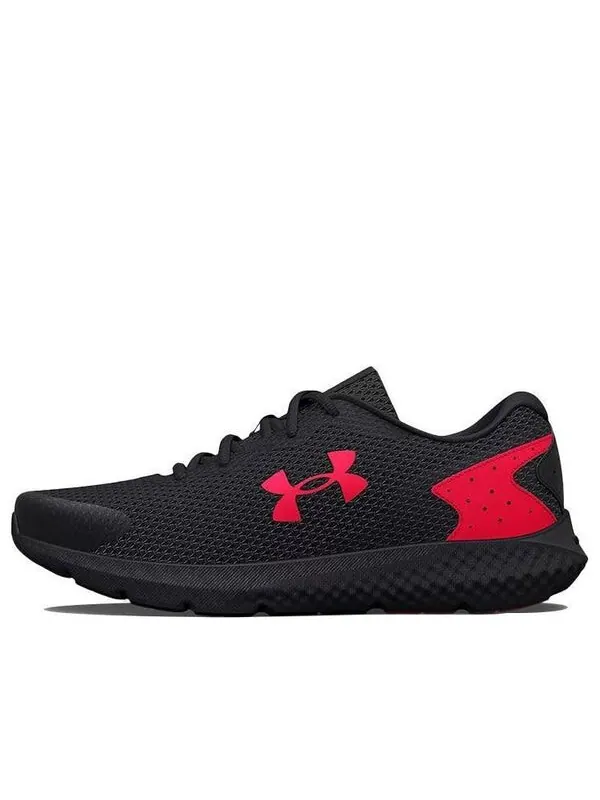 Кроссовки charged rogue 3 'black reflective' Under Armour — изображение 1 из 4, черный/красный