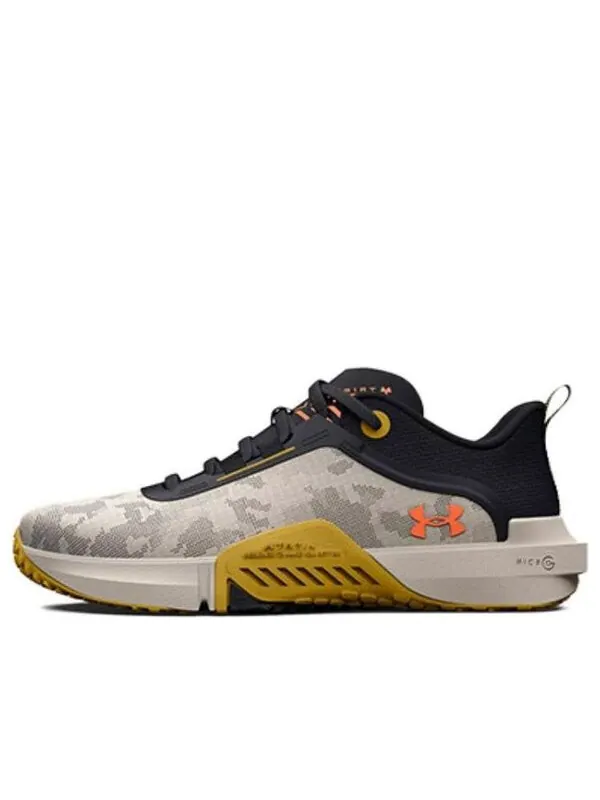 Кроссовки tribase vital 'fog gilded yellow' Under Armour — изображение 1 из 4, черный//желтый/оранжевый