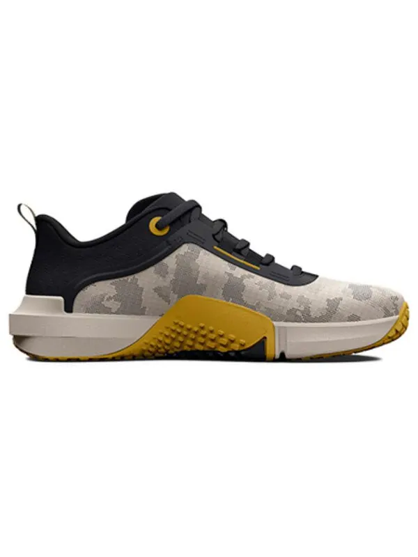 Кроссовки tribase vital 'fog gilded yellow' Under Armour — изображение 2 из 4, черный//желтый/оранжевый
