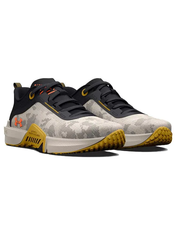 Кроссовки tribase vital 'fog gilded yellow' Under Armour — изображение 3 из 4, черный//желтый/оранжевый