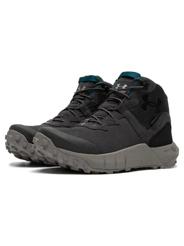 Кроссовки ua micro g valsetz trek mid leather waterproof tactical boots 'grey' Under Armour — изображение 2 из 4