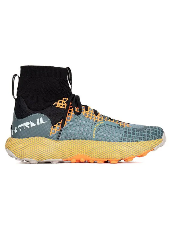 Кроссовки hovr ridge trek 'fresco green orange ice' Under Armour — изображение 2 из 4, зеленый/оранжевый