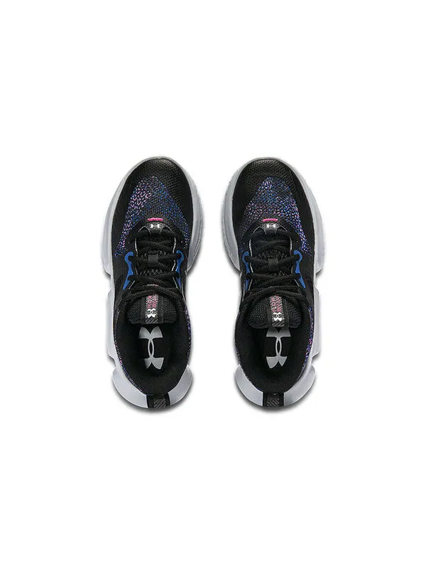 Кроссовки flow breakthru 3 'black blue multi-color' Under Armour — изображение 4 из 4, черный/мульти