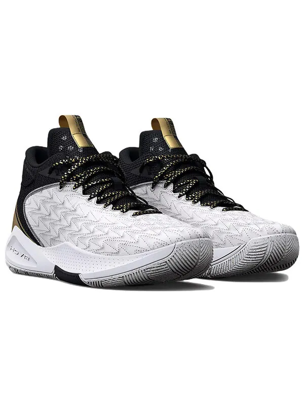 Кроссовки havoc 5 clone 'white black' Under Armour — изображение 3 из 4, белый/черный