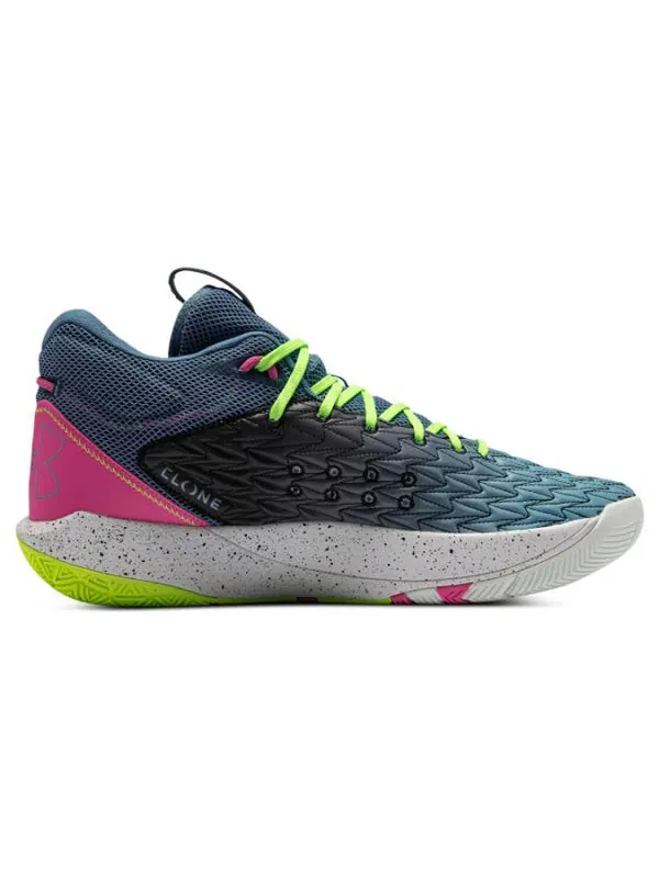 Кроссовки ua hovr havoc 5 clone 'artillery green' Under Armour — изображение 2 из 4, зеленый/белый