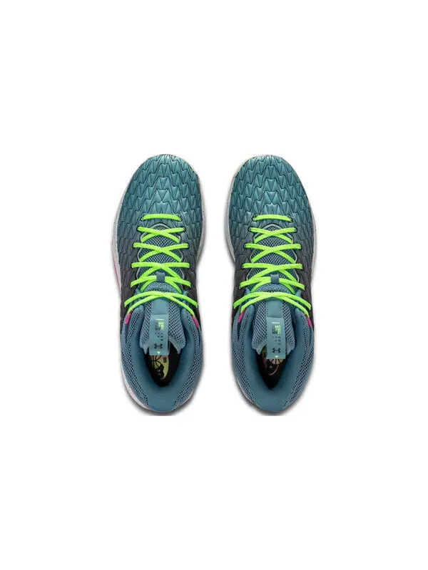 Кроссовки ua hovr havoc 5 clone 'artillery green' Under Armour — изображение 4 из 4, зеленый/белый