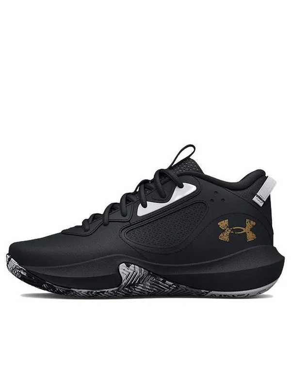 Кроссовки lockdown 6 'black metallic gold' Under Armour — изображение 1 из 4, черный/золотистый
