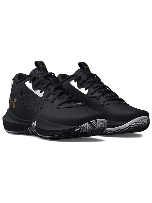 Кроссовки lockdown 6 'black metallic gold' Under Armour — изображение 3 из 4, черный/золотистый