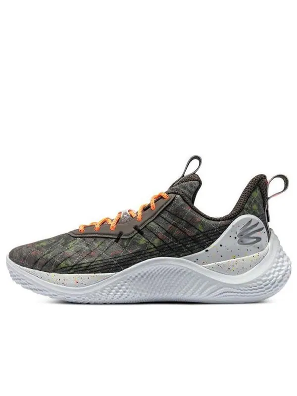 Кроссовки curry flow 10 'treasure land' Under Armour — изображение 1 из 4, серый/оранжевый/белый