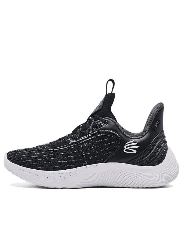 Кроссовки curry flow 9 team 'black' Under Armour — изображение 1 из 4, черный/белый