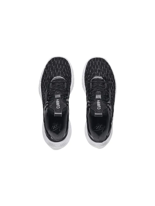Кроссовки curry flow 9 team 'black' Under Armour — изображение 4 из 4, черный/белый