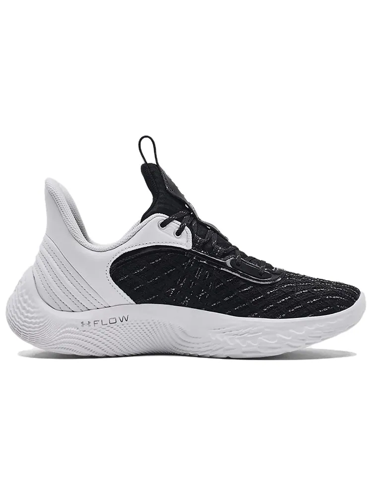 Кроссовки Under Armour Curry 9 Team 'White Black' — изображение 2 из 5, черный