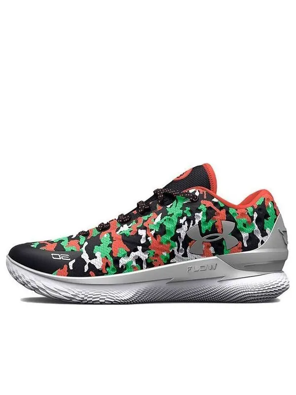 Кроссовки curry 1 low flotro basketball shoes 'curry camp' Under Armour — изображение 1 из 4, черный/мульти