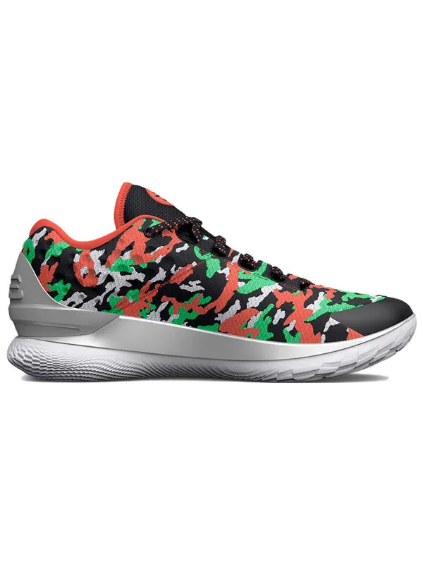 Кроссовки curry 1 low flotro basketball shoes 'curry camp' Under Armour — изображение 2 из 4, черный/мульти