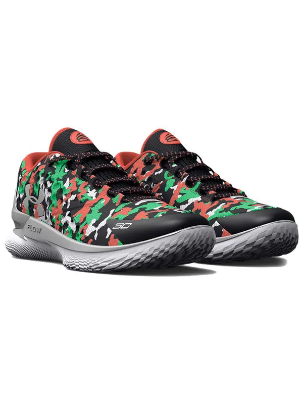 Кроссовки curry 1 low flotro basketball shoes 'curry camp' Under Armour — изображение 3 из 4, черный/мульти
