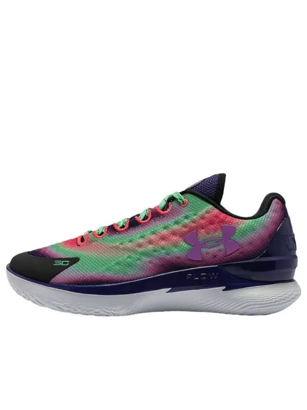 Кроссовки curry 1 low flotro 'northern lights' Under Armour — изображение 1 из 4, фиолетовый/черный