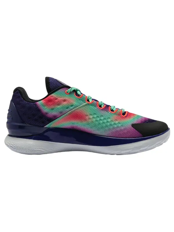 Кроссовки curry 1 low flotro 'northern lights' Under Armour — изображение 2 из 4, фиолетовый/черный