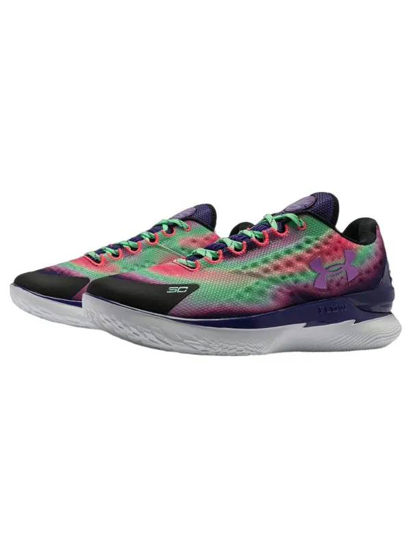 Кроссовки curry 1 low flotro 'northern lights' Under Armour — изображение 3 из 4, фиолетовый/черный