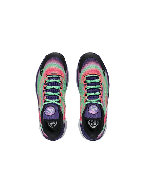 Кроссовки curry 1 low flotro 'northern lights' Under Armour — изображение 4 из 4, фиолетовый/черный