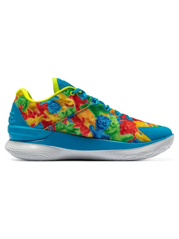 Кроссовки curry 1 low flotro x sour patch kids 'multi' Under Armour — изображение 2 из 4, мульти