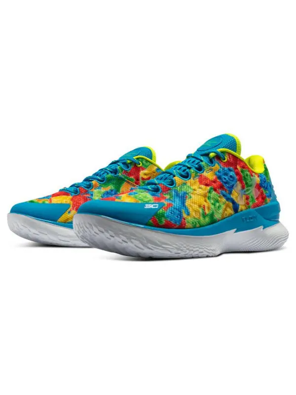 Кроссовки curry 1 low flotro x sour patch kids 'multi' Under Armour — изображение 3 из 4, мульти