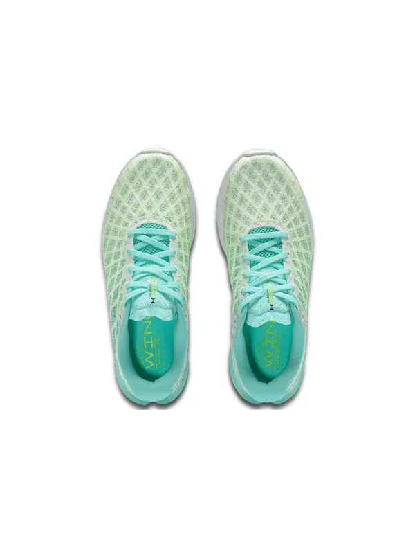 Кроссовки flow velociti wind 2 cn 'white green breeze' Under Armour — изображение 4 из 4, белый/зеленый/черный