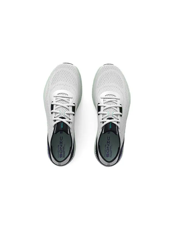 Кроссовки hovr sonic 5 cn 'white mint' Under Armour — изображение 4 из 4, белый//серый