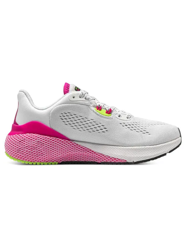 Кроссовки hovr machina 3 cn 'white pink' Under Armour — изображение 2 из 4, белый/розовый
