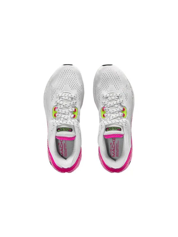 Кроссовки hovr machina 3 cn 'white pink' Under Armour — изображение 4 из 4, белый/розовый