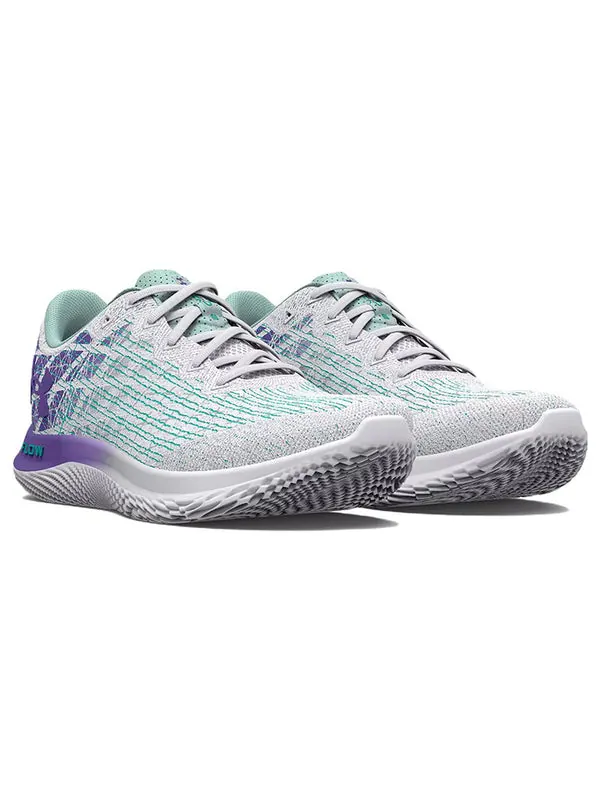 Кроссовки flow velociti wind 2 cn 'mint purple' Under Armour — изображение 3 из 4, фиолетовый/серый