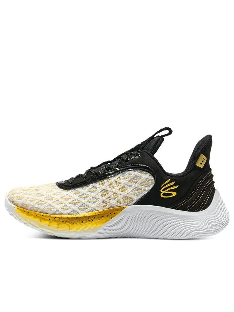 Кроссовки Under Armour Curry 9 'Warp The Game Day - White Black' — изображение 1 из 5, белый