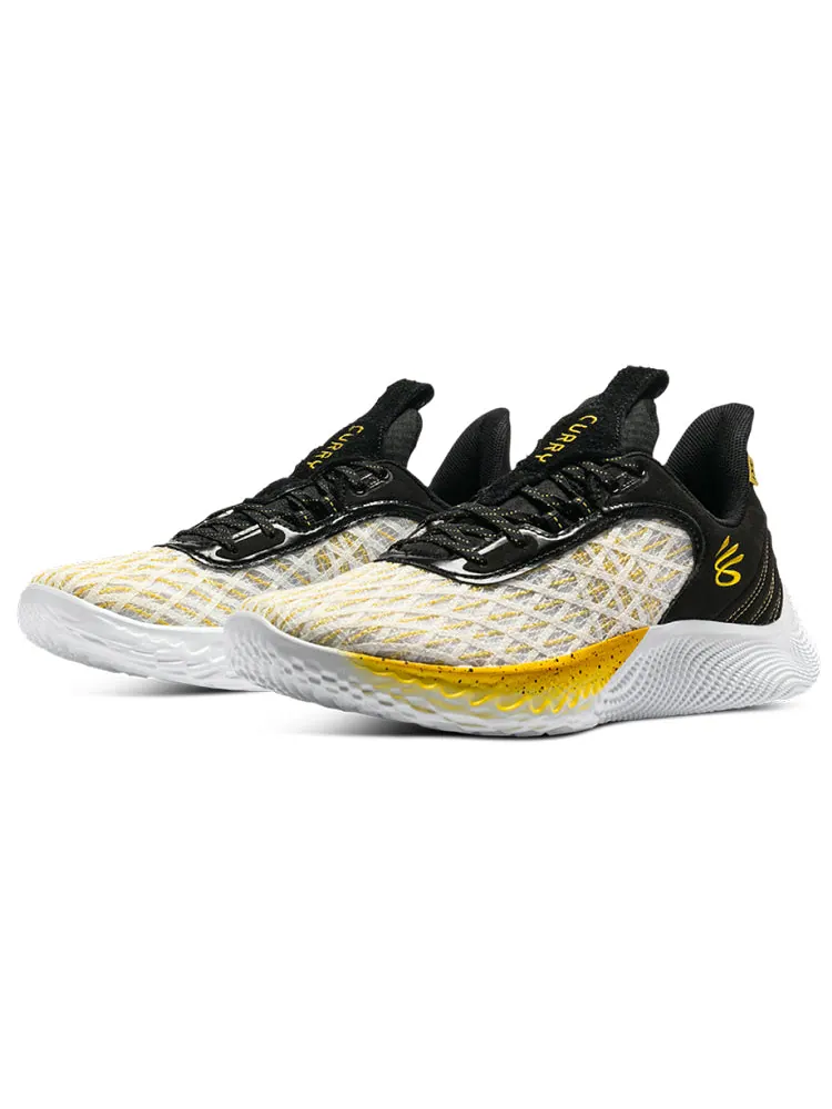 Кроссовки Under Armour Curry 9 'Warp The Game Day - White Black' — изображение 3 из 5, белый